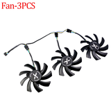 85MM T129215SU RX6700XT Video Card Fan Replacement For XFX RX 6700 X Speedster SWFT Graphics Card Cooling Fan