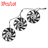 For ASROCK AMD Radeon RX 6800 6800XT 6900XT AUB0812VD-00 80MM Graphics Card Cooling Fan