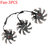75MM T128015SH Cooler Fan Replacement For ASROCK AMD Radeon RX 5600 XT Phantom Gaming D3 6G OC Graphics Video Card Fans