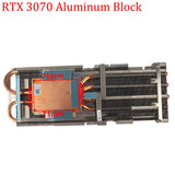 For EVGA GeForce RTX 3070 XC3 BLACK GAMING Graphics Card Replacement Heatsink