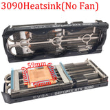 New Original For EVGA GeForce RTX 3090 XC3 BLACK Gaming Graphics Card Replacement Heatsink