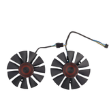 Video Card Fan For ASUS STRIX GTX 750 Ti 960 1060 1050 R9 370 75MM T128010SH GTX750Ti GTX960 GTX1060 GTX1050 GPU Fan