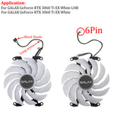 Galax KFA2 RTX3060 Ti 3070 Cooling Fan For RTX 3060 Ti 3070 White Graphics Card Fan Replacement