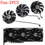 New 87mm PLA09215S12H 12V 0.55A 4Pin GPU Cooling Fan Replacement For EVGA RTX 3070 3080 3090 XC3 BLACK GAMING Graphics Card