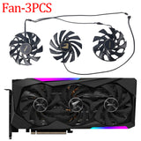 For Gigabyte AORUS  RTX 3060 Ti ，3070 MASTER 95MM PLD10015B12H 4Pin Video Card Replacement Fan