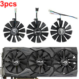 inRobert 87mm T129215SU Graphics Card Cooling Fan for ASUS Strix GTX980Ti/R9390/RX480/RX580 Video Card Cooler