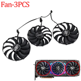 For ASROCK RX 7900XT 7900XTX TaiChi 107MM CF1010H12S 97MM CF1010H12S Graphics Card Replacement Fan