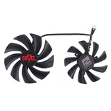 For PowerColor RX 6800 6800XT Red Dragon 6700XT 6900XT Red Devil Graphics Card Replacement  Fan