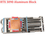 New Original For EVGA GeForce RTX 3090 XC3 BLACK Gaming Graphics Card Replacement Heatsink