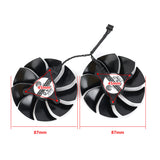 87mm PLA09215S12H GPU Fan Replacement For EVGA RTX 2060 SC Ultra GTX1660 Ti XC Ultra