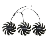 75mm PLD08010S12H 3Pin GTX 970 Cooler Fan for Gigabyte GTX 970 Windforce G1 R9-280X GV-R928XWF3-3GD GV-R928XOC Graphics Cards