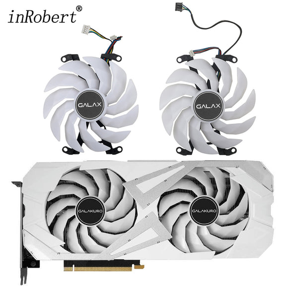 Galax KFA2 RTX3060 Ti 3070 Cooling Fan For RTX 3060 Ti 3070 White Graphics Card Fan Replacement