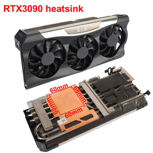 New Video Card Heatsink For EVGA RTX 3090 FTW3 ULTRA GAMING Heat Sink Cooling Fan