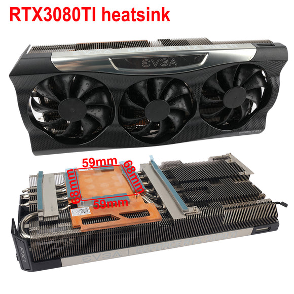New Heat sink For EVGA RTX 3080 Ti FTW3 Ultra Gaming GPU Heatsink Cooling Fan
