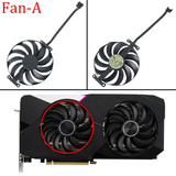 Video Card Fan For ASUS Dual GeForce RTX 3070 OC Edition 95MM T129215SU RTX3070 Graphics Card Replacement Fan