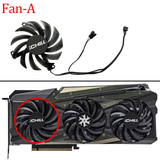 For INNO3D GeForce RTX 3080 3080Ti 3090 iCHILL X4 85MM CF-12915S 4Pin Graphics Card Cooling Fan
