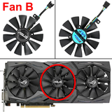 inRobert PLD09210S12HH Video Card Cooling Fan for ASUS Strix R9 390X 390 RX480 RX580 GTX 980Ti 1060 1070 1080 Graphic Card