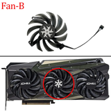 For INNO3D GeForce RTX 3080 3080Ti 3090 iCHILL X4 85MM CF-12915S 4Pin Graphics Card Cooling Fan