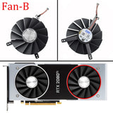 Vidoe Card Fan For NVIDIA GeForce RTX 2080 2080Ti Founders Edition 85MM DAPA0815B2UP001 DAPA0815B2UP004 GPU Cooling Fan