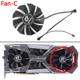 New 85MM PLA09215B12H Cooler Fan Replacement For COLORFUL iGame GeForce GTX 1080 Ti 2060S 2070 2070S 2080 2080S Ti Graphics Card