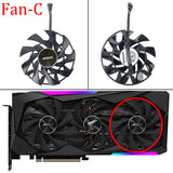 For Gigabyte AORUS  RTX 3060 Ti ，3070 MASTER 95MM PLD10015B12H 4Pin Video Card Replacement Fan