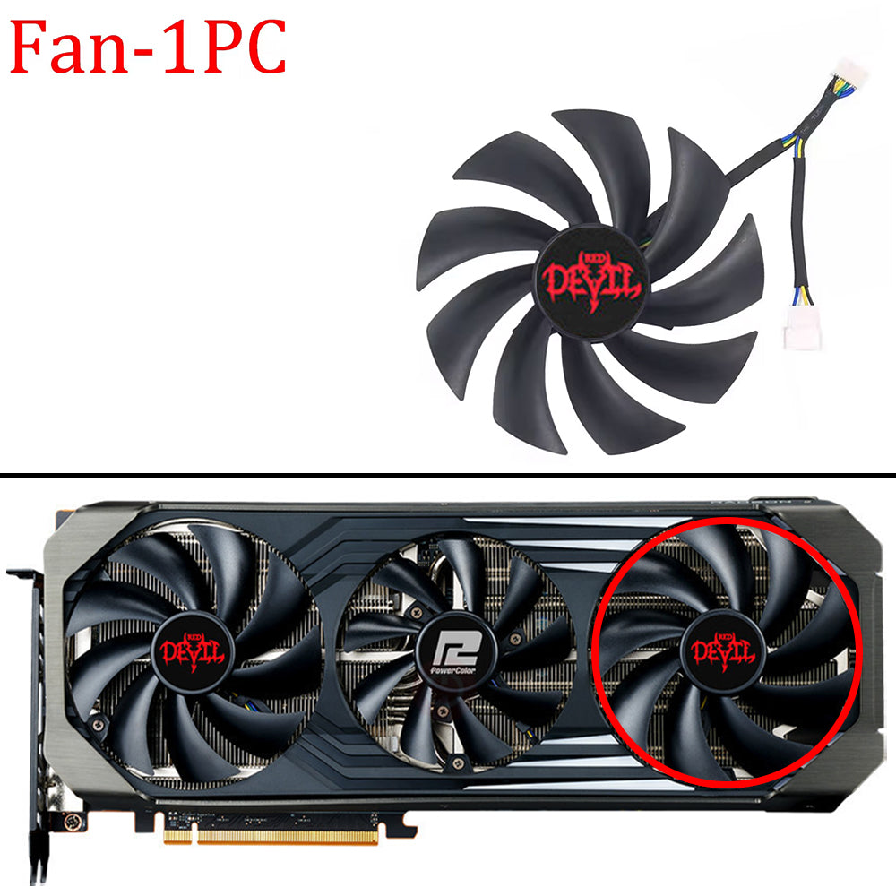 For PowerColor RX 6800 6800XT Red Dragon 6700XT 6900XT Red Devil
