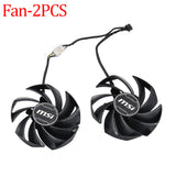For MSI RTX 4060 Ti VENTUS 2X Balck 95MM PLD10010S12HH Video Card Replacement Fan