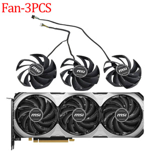 MSI GeForce RTX 4060 Ti 4060 VENTUS 3X 87MM PLD09210S12HH 4Pin Graphics Card Replacement Fan