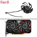 For MSI RTX 4060 Ti VENTUS 2X Balck 95MM PLD10010S12HH Video Card Replacement Fan
