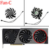 INNO3D GeForce RTX 4070, 4070 Ti X3 GPU Fan Replacement