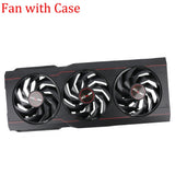 For Sapphire PULSE AMD Radeon RX7900XTX , RX7900XT 88MM FD9015H12D 4Pin Video Card Replacement Fan