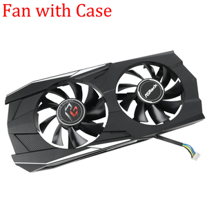 For ASrock AMD Radeon RX 580 570 Phantom Gaming 75MM FD8015U12D Graphics Card Replacement Fan