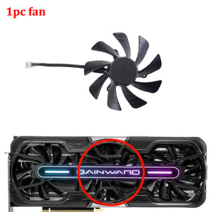 For Gainward GeForce RTX 3090 3080 3070 Phantom 85MM TH9215B2H-PFB01 4Pin Tow Ball Bearing Graphics Card Replacement Fan