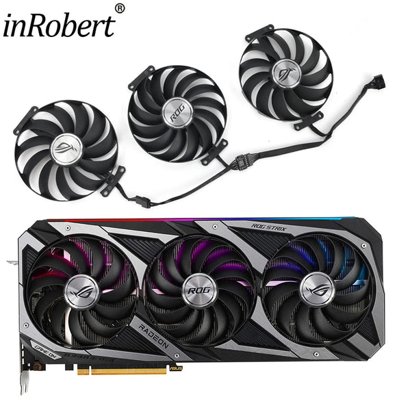 95mm CF1010U12S Graphics Card Fan Replacement For ASUS ROG STRIX RTX 3070 3080 Ti 3090 GAMING GPU Cooler RX 6700 XT/6800