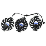 95mm CF1010U12S Graphics Card Fan Replacement For ASUS ROG STRIX RTX 3070 3080 Ti 3090 GAMING GPU Cooler RX 6700 XT/6800