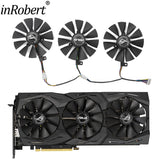 inRobert 87mm T129215SH  for ASUS ROG-STRIX-RTX 2060 2070-O8G-GAMING RTX2060 RTX 2070 Graphics Video Card cooling fan