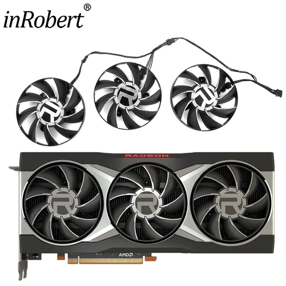 For ASROCK AMD Radeon RX 6800 6800XT 6900XT AUB0812VD-00 80MM Graphics Card Cooling Fan