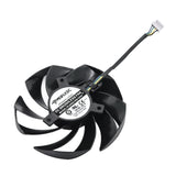 For MSI RTX 4060 Ti VENTUS 2X Balck 95MM PLD10010S12HH Video Card Replacement Fan