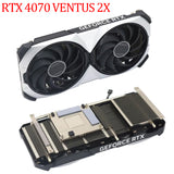 For MSI GeForce RTX 4060 4060Ti 4070 4070Ti VENTUS 2X Video Card Heatsink New Original RTX4060 RTX4060Ti RTX4070 RTX4070Ti CPU Fan