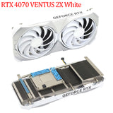 For MSI GeForce RTX 4060 4060Ti 4070 4070Ti VENTUS 2X Video Card Heatsink New Original RTX4060 RTX4060Ti RTX4070 RTX4070Ti CPU Fan