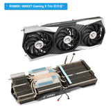New Original Heatsink For MSI RX 6800 6800XT 6900XT GAMING X TRIO Graphics Card Heat Sink Cooling Fan