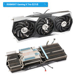 New Original Heatsink For MSI RX 6800 6800XT 6900XT GAMING X TRIO Graphics Card Heat Sink Cooling Fan