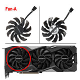 78mm PLD08010S12HH RTX2060 RTX2070 Graphics Card Fan Replacement For Gigabyte RTX 2060 2070 Gaming GPU