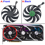 88MM T129215BU RTX3050 RTX3060 Graphics Card Cooling Fan For ASUS ROGSTRIX RTX 3060 O12G V2 GAMING Cooling Graphics Fan