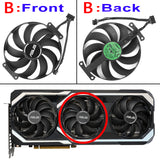 Video Card Fan For ASUS GAMING GeForce RTX 3060 Ti 3070 V2 8GB GDDR6 90MM CF1010U12S RTX3060Ti RTX3070 Graphics Card Cooling Fan
