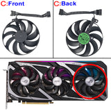 88MM T129215BU RTX3050 RTX3060 Graphics Card Cooling Fan For ASUS ROGSTRIX RTX 3060 O12G V2 GAMING Cooling Graphics Fan