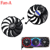 For ASROCK RX 7900XT 7900XTX TaiChi 107MM CF1010H12S 97MM CF1010H12S Graphics Card Replacement Fan