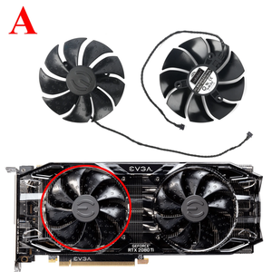For EVGA RTX 2080Ti 2080S 2080 2070 2070S 2060S Gaming 87MM PLA09215S12H Video Card Replacement Fan