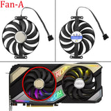 Original 95MM CF1010U12S 7Pin RTX3060Ti RTX3070 Cooling Fan For ASUS KO GeForce RTX 3060 Ti 3070 OC Edition 8GB GDDR6 GUP Fan