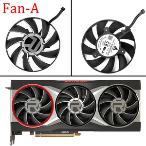 For ASROCK AMD Radeon RX 6800 6800XT 6900XT AUB0812VD-00 80MM Graphics Card Cooling Fan